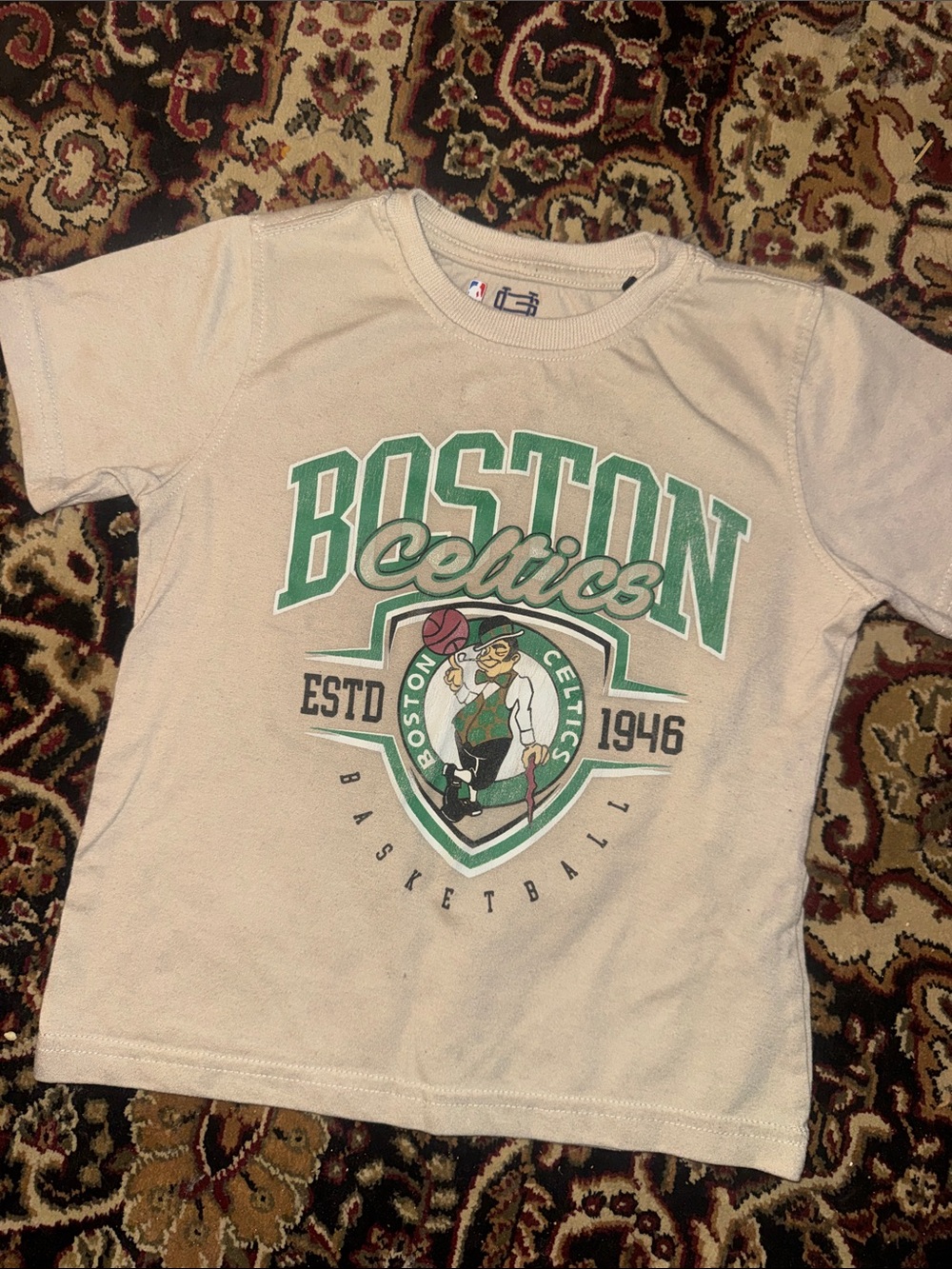 Kids Celtics Graphic Tee - Size 7